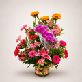 ARRANJO DE ORQUÍDEA COM
GIRASSOL LÍRIOS E GÉRBERAS