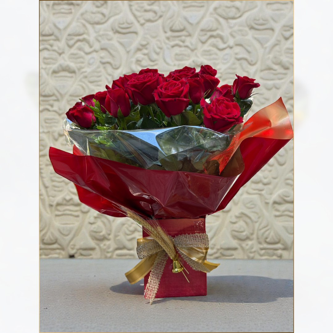 ROSAS VERMELHAS
NA CAIXA