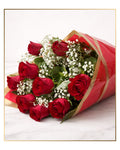 BUQUÊ 10 ROSAS VERMELHAS