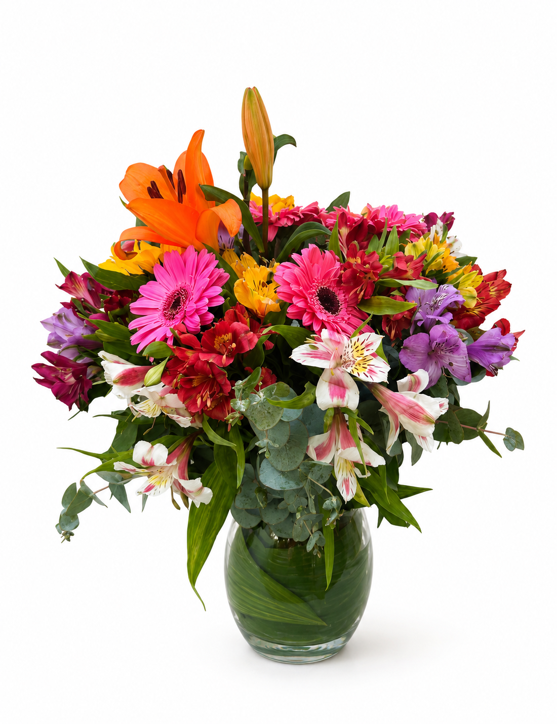MIX FLORES DO CAMPO NO VIDRO